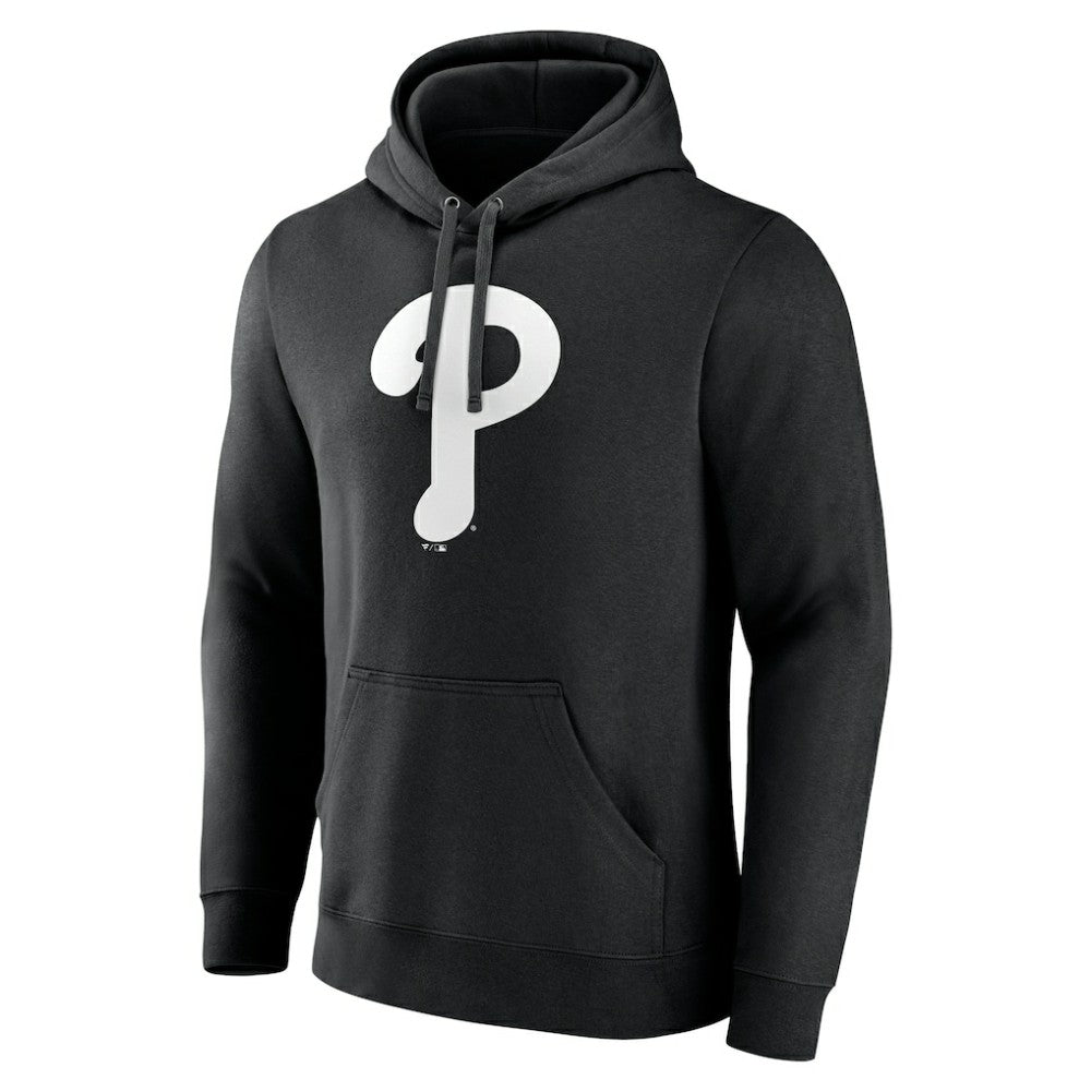 Philadelphia Phillies Monochrome Personalized Name & Number Pullover Hoodie - MLB Hoodies