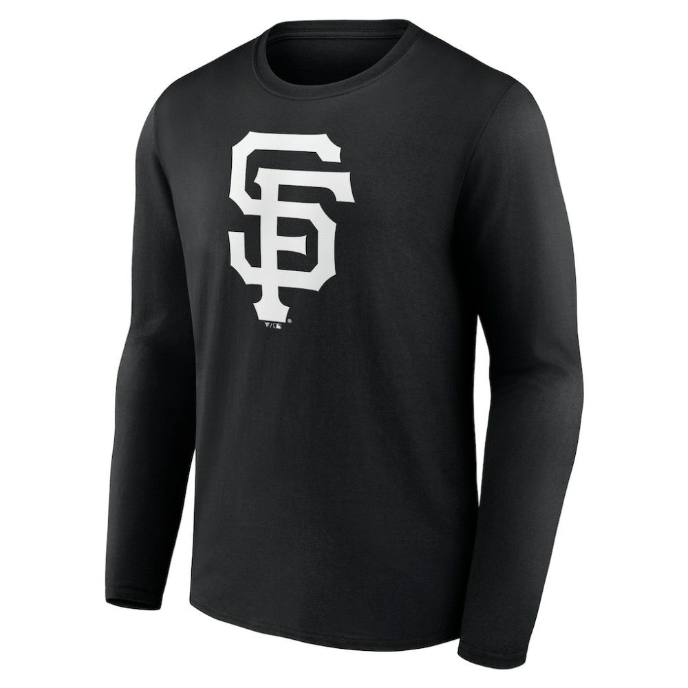 San Francisco Giants Monochrome Personalized Name & Number Long Sleeve T-Shirt - MLB T-shirts