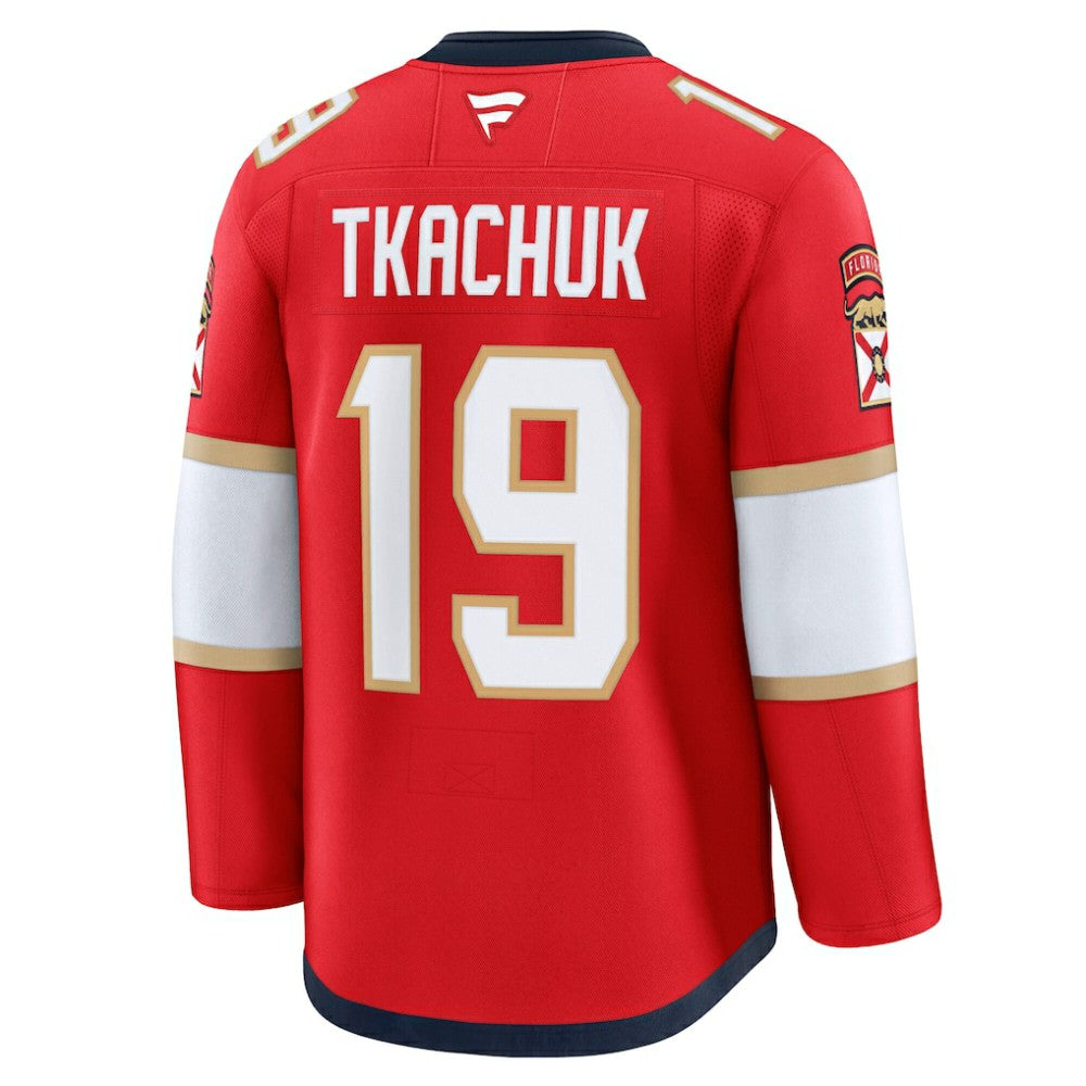 Matthew Tkachuk Florida Panthers Fanatics Home Premium Jersey -  NHL Jerseys