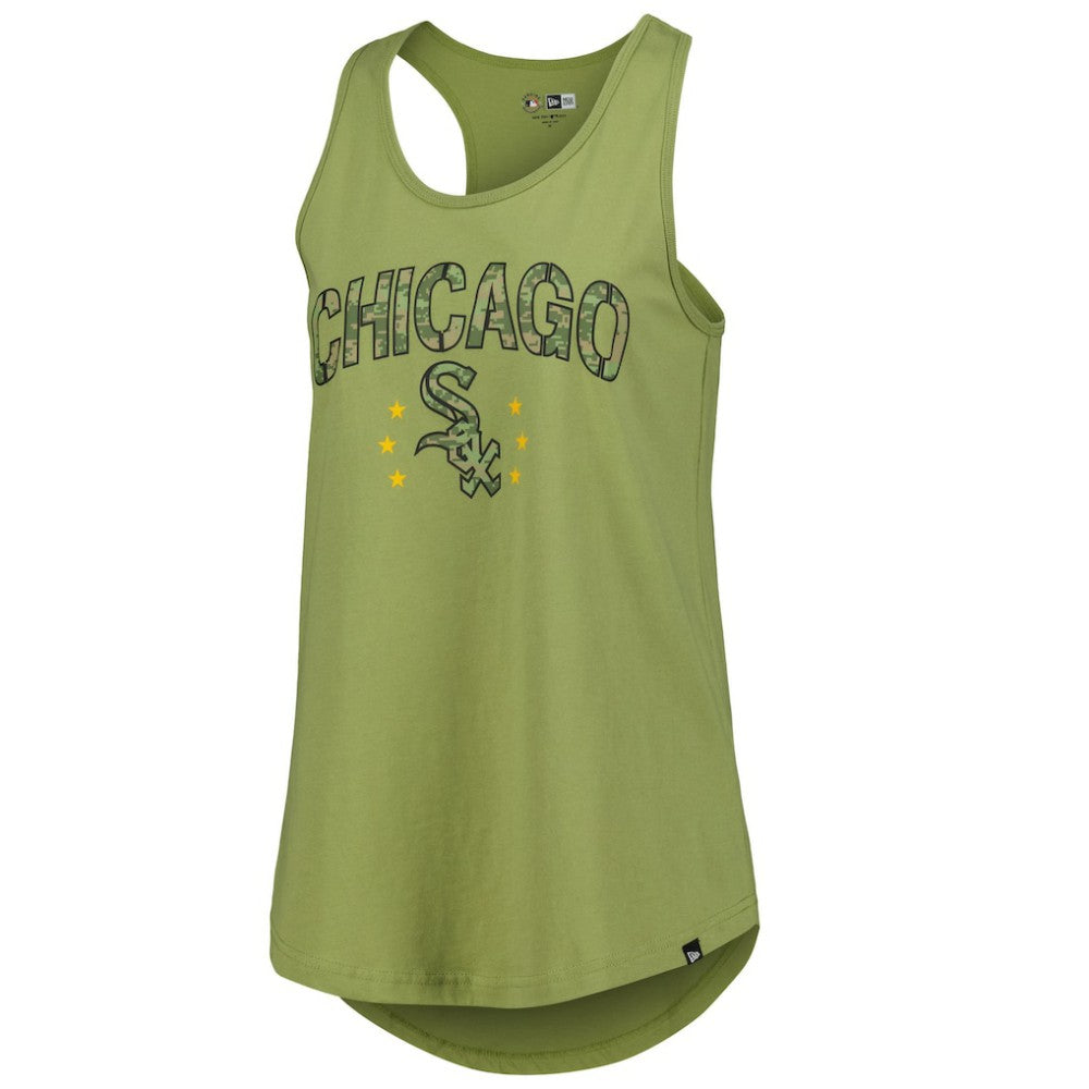 Chicago White Sox New Era Women's Armed Forces Day Tank Top - MLB Tanks