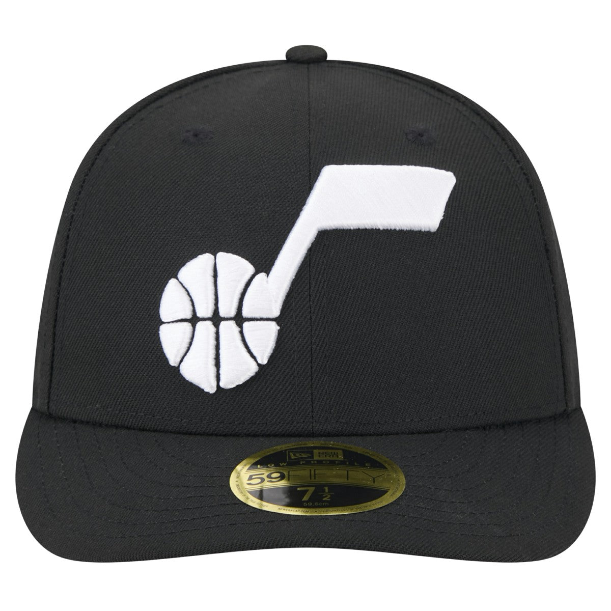 Black Utah Jazz Low Profile Core 59FIFTY Fitted Hat | NBA