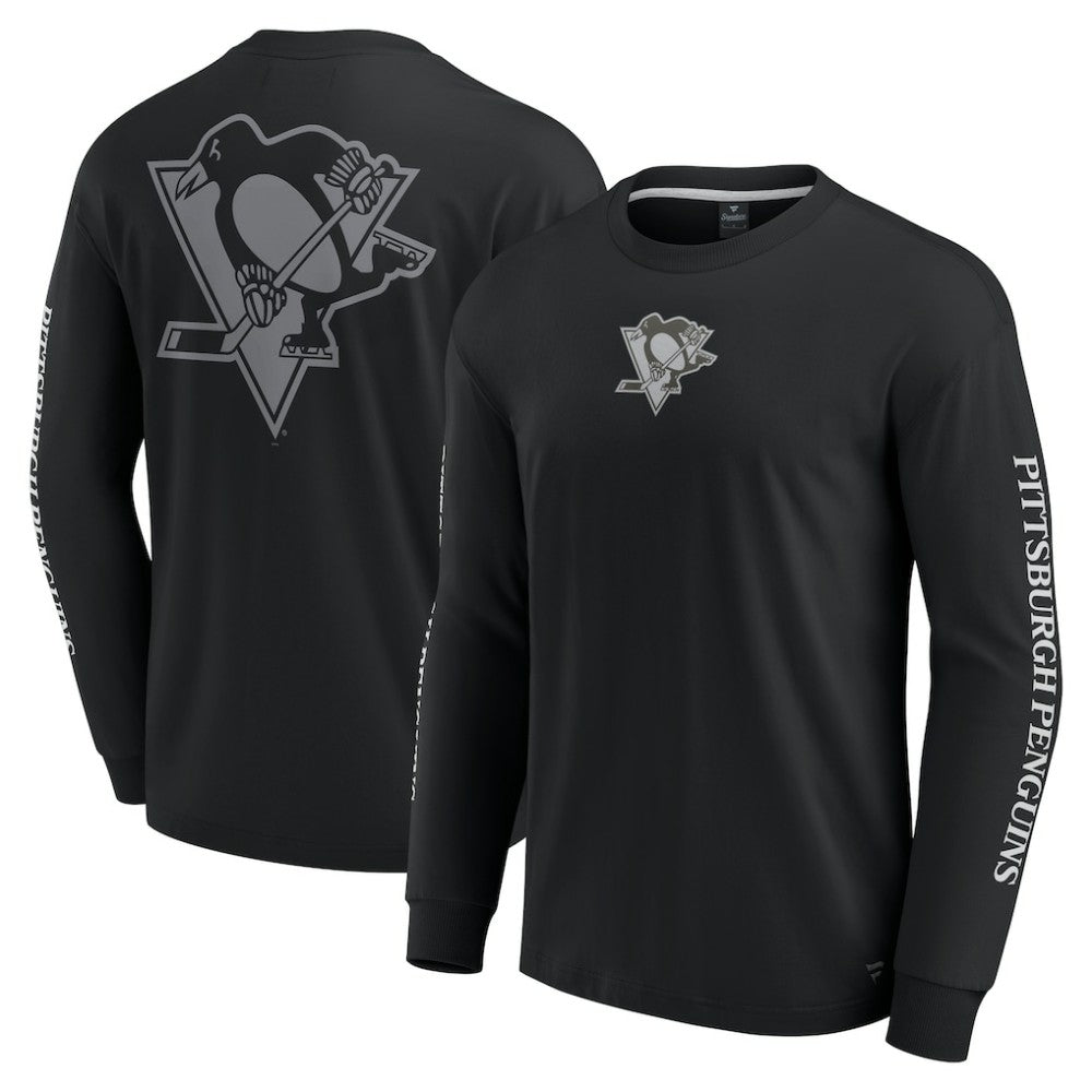 Pittsburgh Penguins Fanatics Elements Strive Long Sleeve T-Shirt -  NHL T-shirts