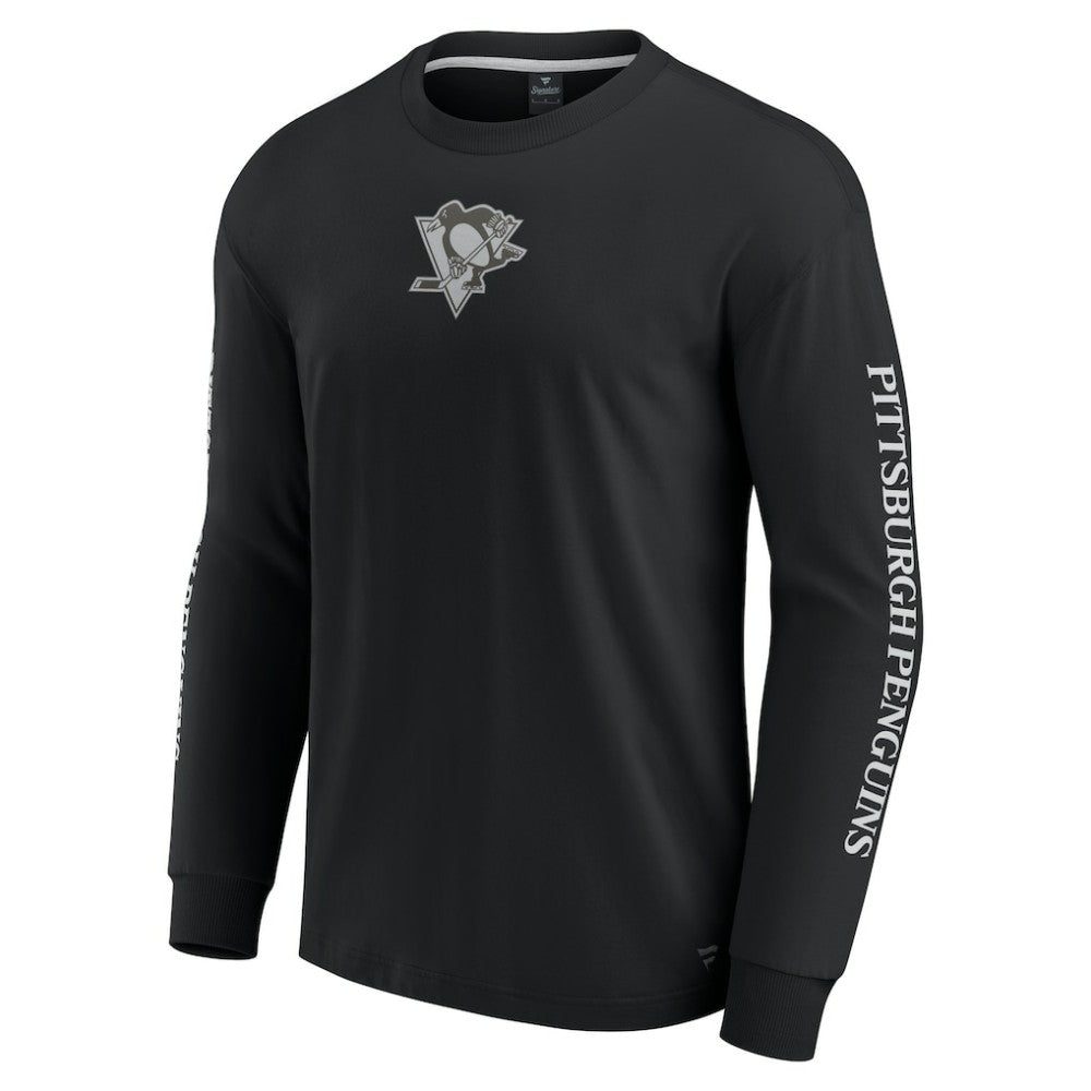 Pittsburgh Penguins Fanatics Elements Strive Long Sleeve T-Shirt -  NHL T-shirts