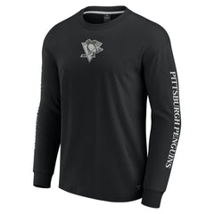 Pittsburgh Penguins Fanatics Elements Strive Long Sleeve T-Shirt -  NHL T-shirts