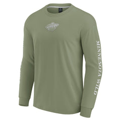Minnesota Wild Fanatics Elements Strive Long Sleeve T-Shirt -  NHL T-shirts