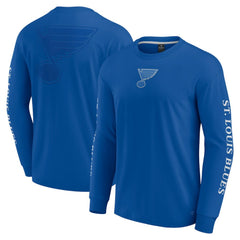 St. Louis Blues Fanatics Elements Strive Long Sleeve T-Shirt -  NHL T-shirts