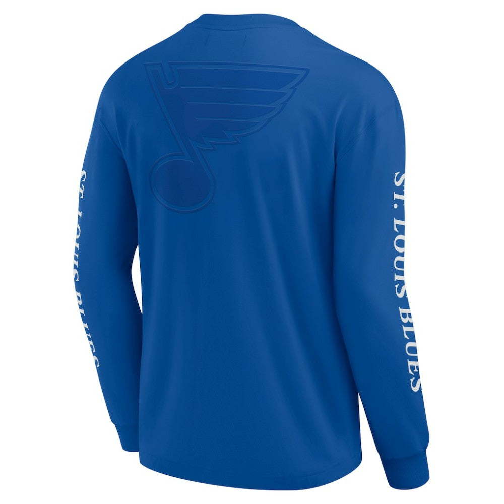St. Louis Blues Fanatics Elements Strive Long Sleeve T-Shirt -  NHL T-shirts