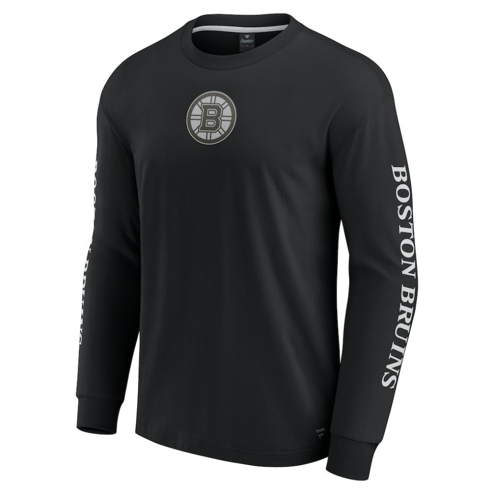 Boston Bruins Fanatics Elements Strive Long Sleeve T-Shirt -  NHL T-shirts
