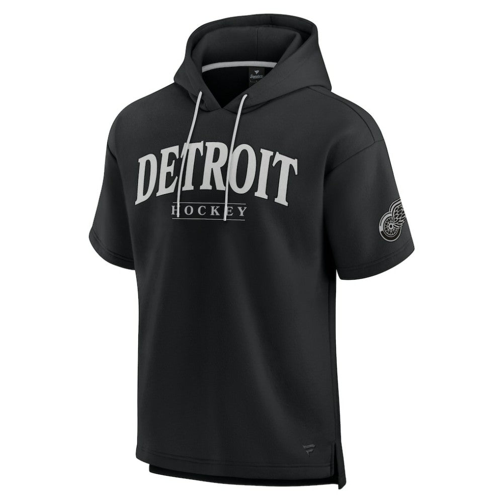 Detroit Red Wings Fanatics Elements Ready Short Sleeve Pullover Hoodie -  NHL Hoodies