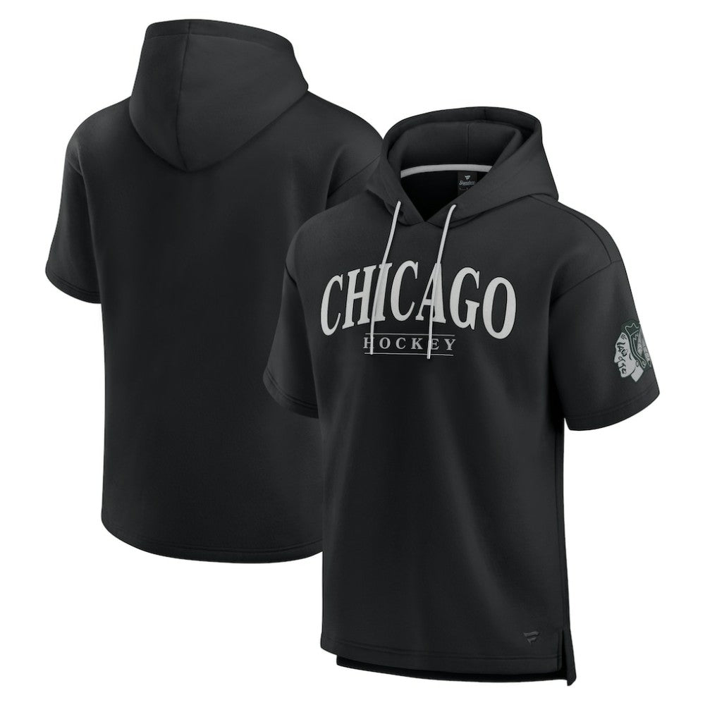 Chicago Blackhawks Fanatics Elements Ready Short Sleeve Pullover Hoodie -  NHL Hoodies