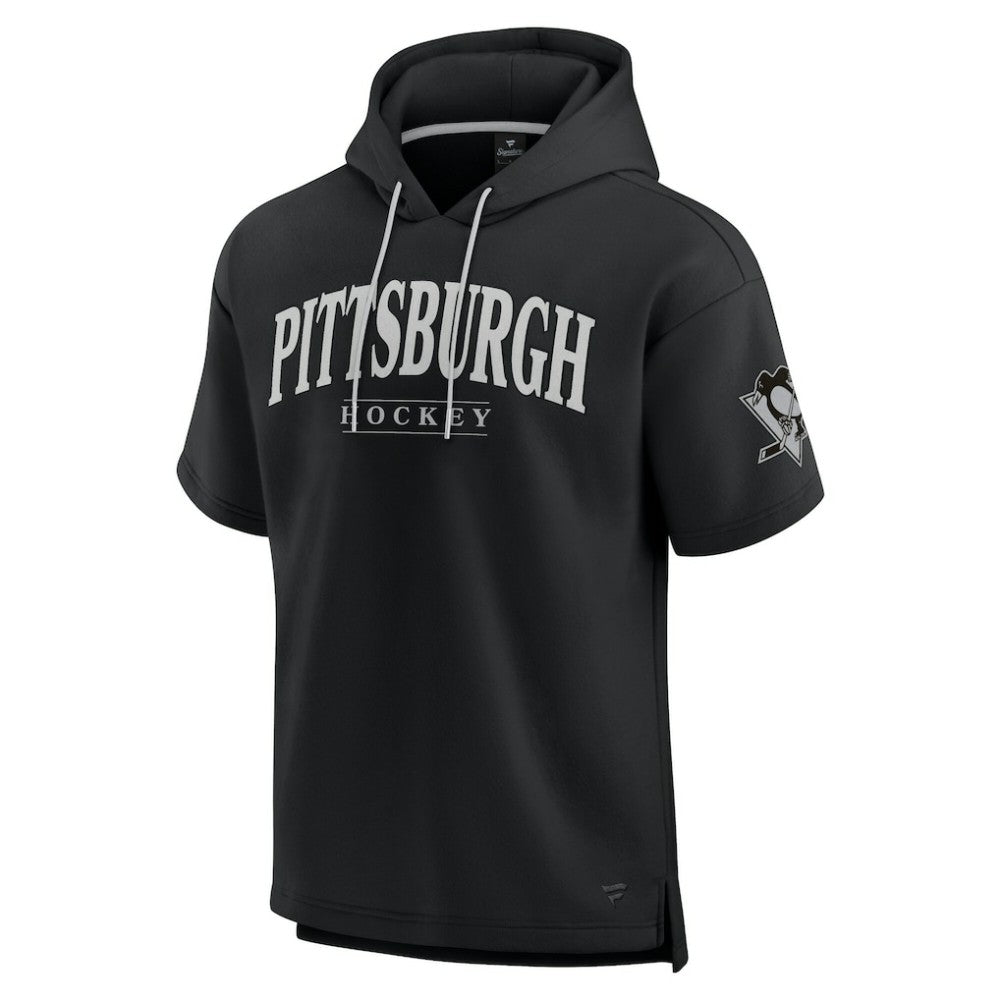 Pittsburgh Penguins Fanatics Elements Ready Short Sleeve Pullover Hoodie -  NHL Hoodies