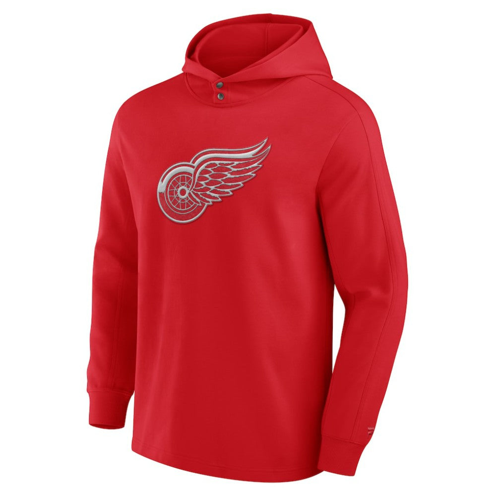 Detroit Red Wings Fanatics Elements Blaze Tri-Blend Long Sleeve Hoodie T-Shirt -  NHL T-shirts