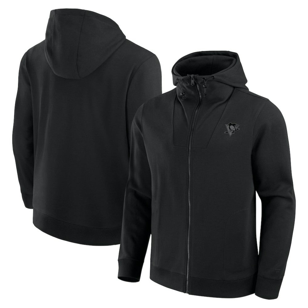 Pittsburgh Penguins Fanatics Elements Tonal Primary Tri-Blend Full-Zip Hoodie -  NHL Hoodies