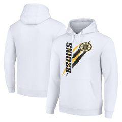 Boston Bruins Starter Color Scratch Fleece Pullover Hoodie -  NHL Hoodies