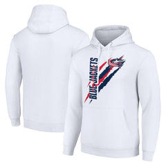 Columbus Blue Jackets Starter Color Scratch Fleece Pullover Hoodie -  NHL Hoodies
