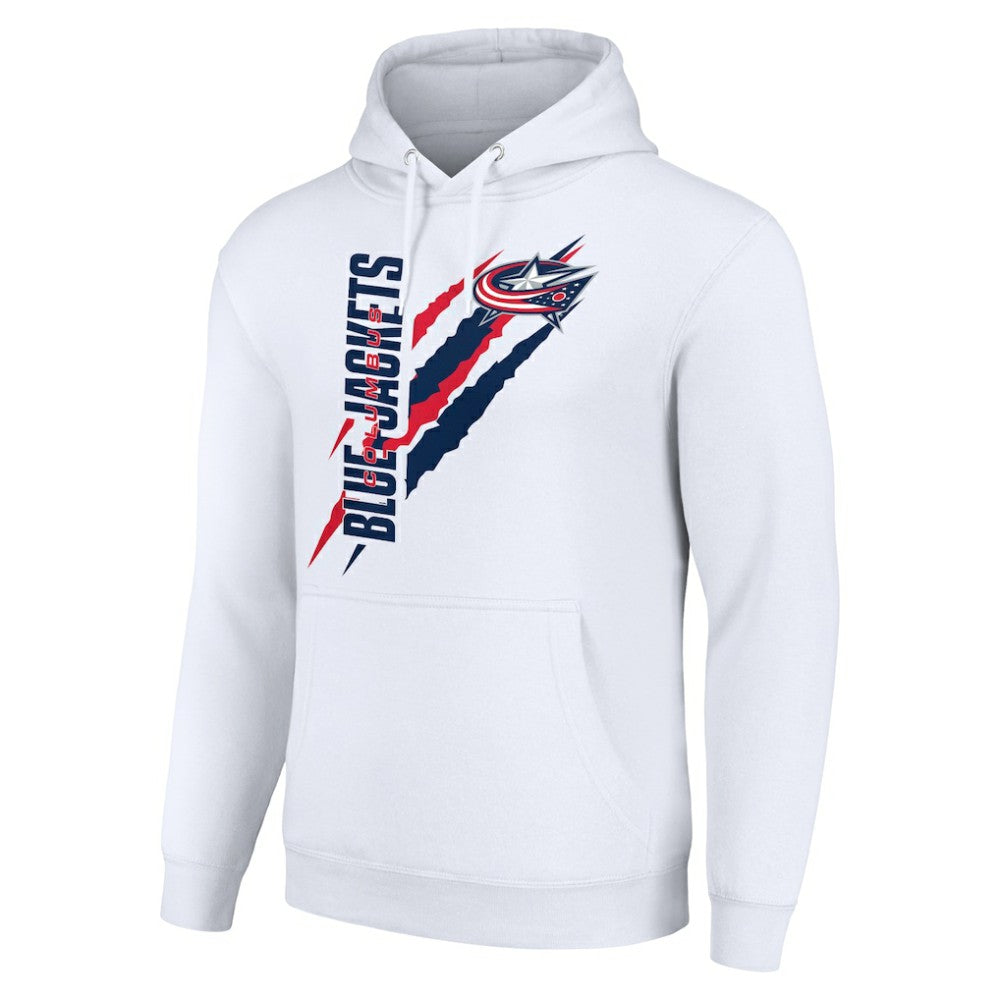 Columbus Blue Jackets Starter Color Scratch Fleece Pullover Hoodie -  NHL Hoodies