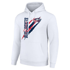 Columbus Blue Jackets Starter Color Scratch Fleece Pullover Hoodie -  NHL Hoodies