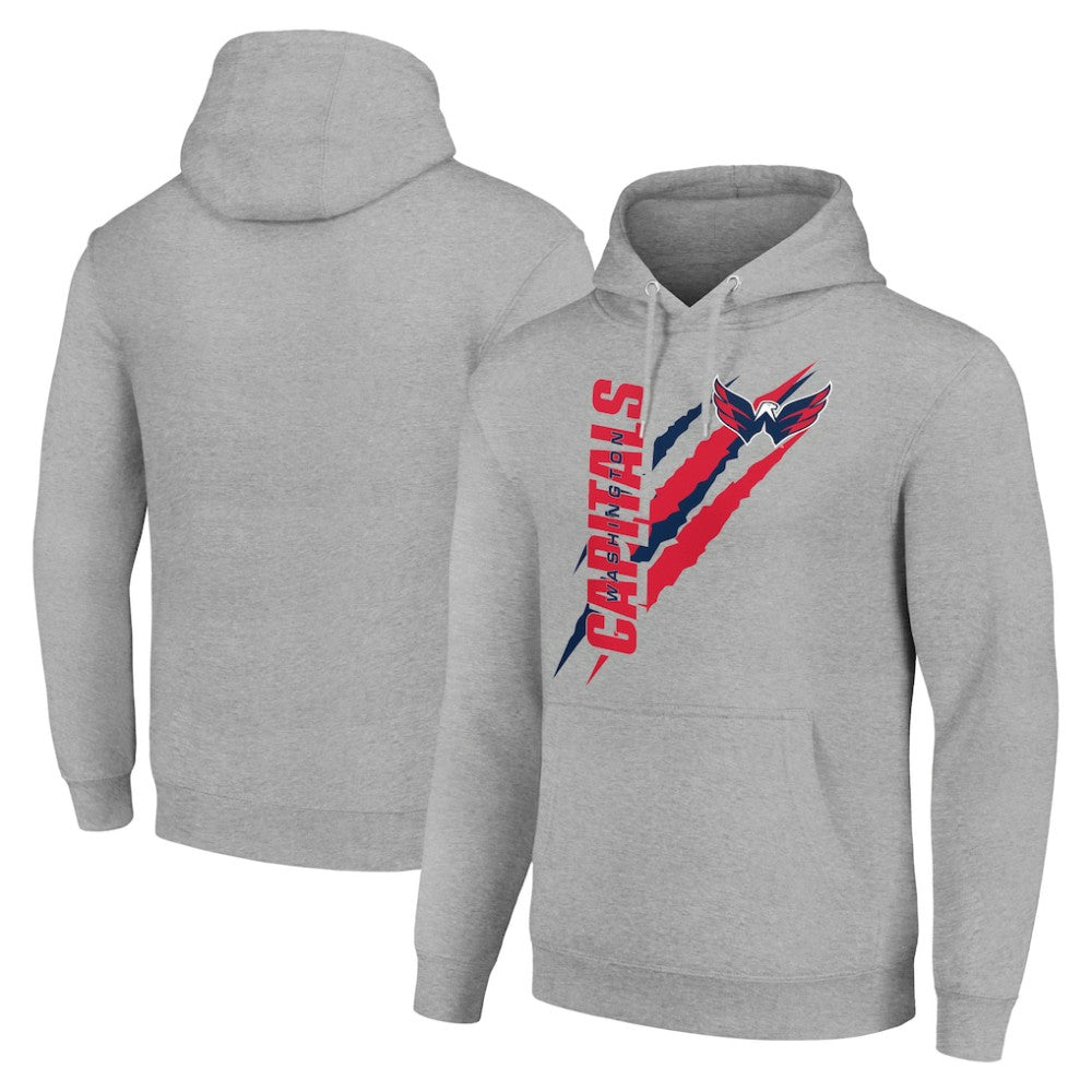 Washington Capitals Starter Color Scratch Fleece Pullover Hoodie -  NHL Hoodies