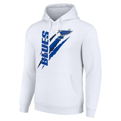 St. Louis Blues Starter Color Scratch Fleece Pullover Hoodie -  NHL Hoodies