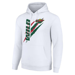 Minnesota Wild Starter Color Scratch Fleece Pullover Hoodie -  NHL Hoodies