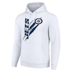 Winnipeg Jets Starter Color Scratch Fleece Pullover Hoodie -  NHL Hoodies