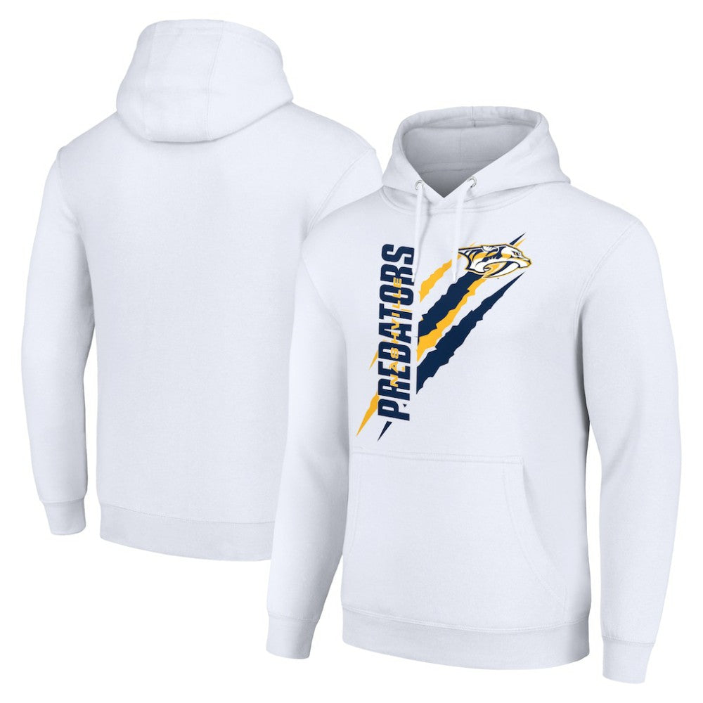 Nashville Predators Starter Color Scratch Fleece Pullover Hoodie -  NHL Hoodies