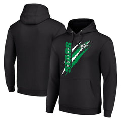 Dallas Stars Starter Color Scratch Fleece Pullover Hoodie -  NHL Hoodies