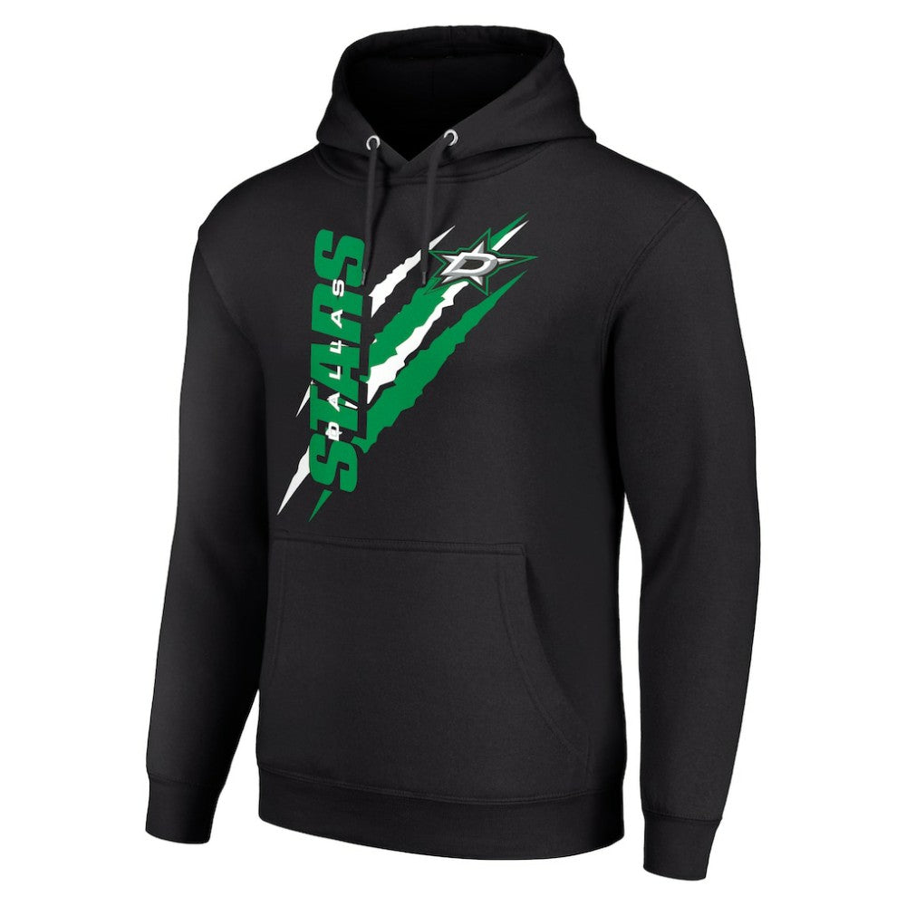 Dallas Stars Starter Color Scratch Fleece Pullover Hoodie -  NHL Hoodies