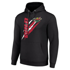 Minnesota Wild Starter Color Scratch Fleece Pullover Hoodie -  NHL Hoodies