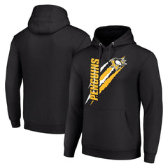 Pittsburgh Penguins Starter Color Scratch Fleece Pullover Hoodie -  NHL Hoodies