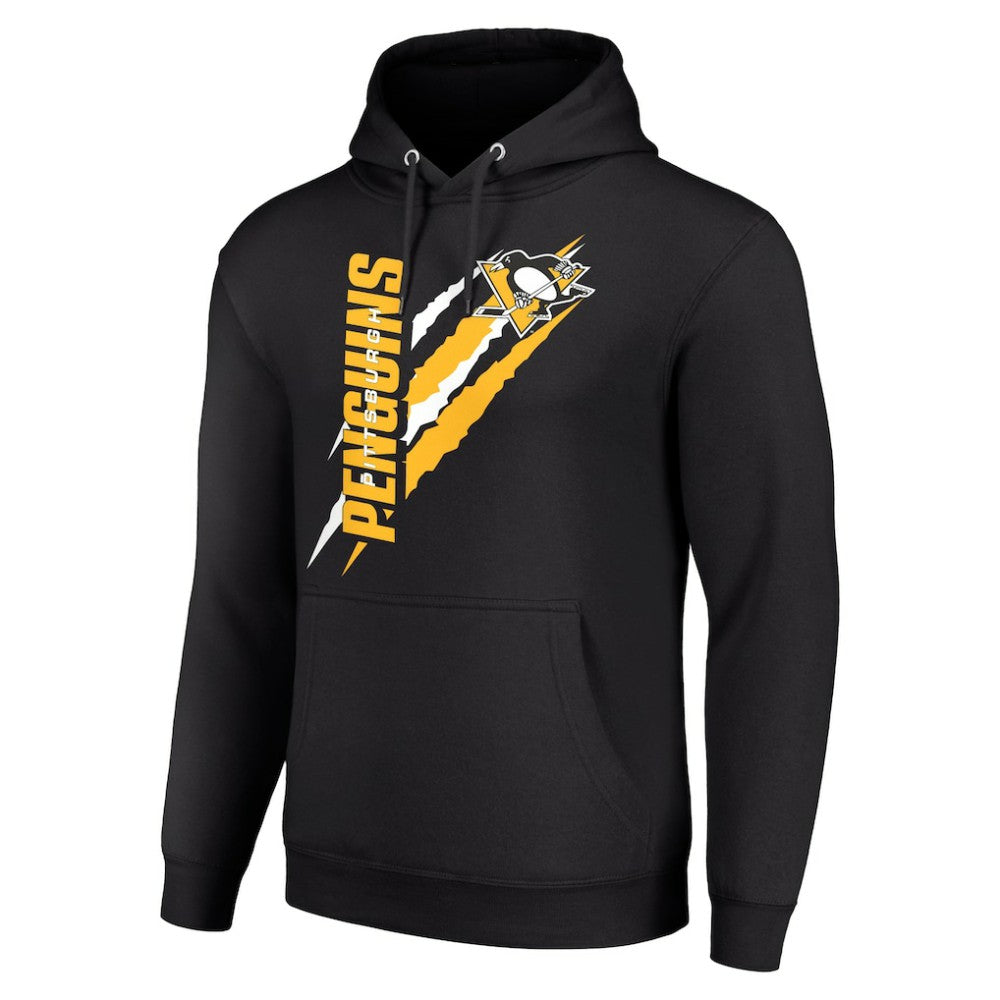 Pittsburgh Penguins Starter Color Scratch Fleece Pullover Hoodie -  NHL Hoodies