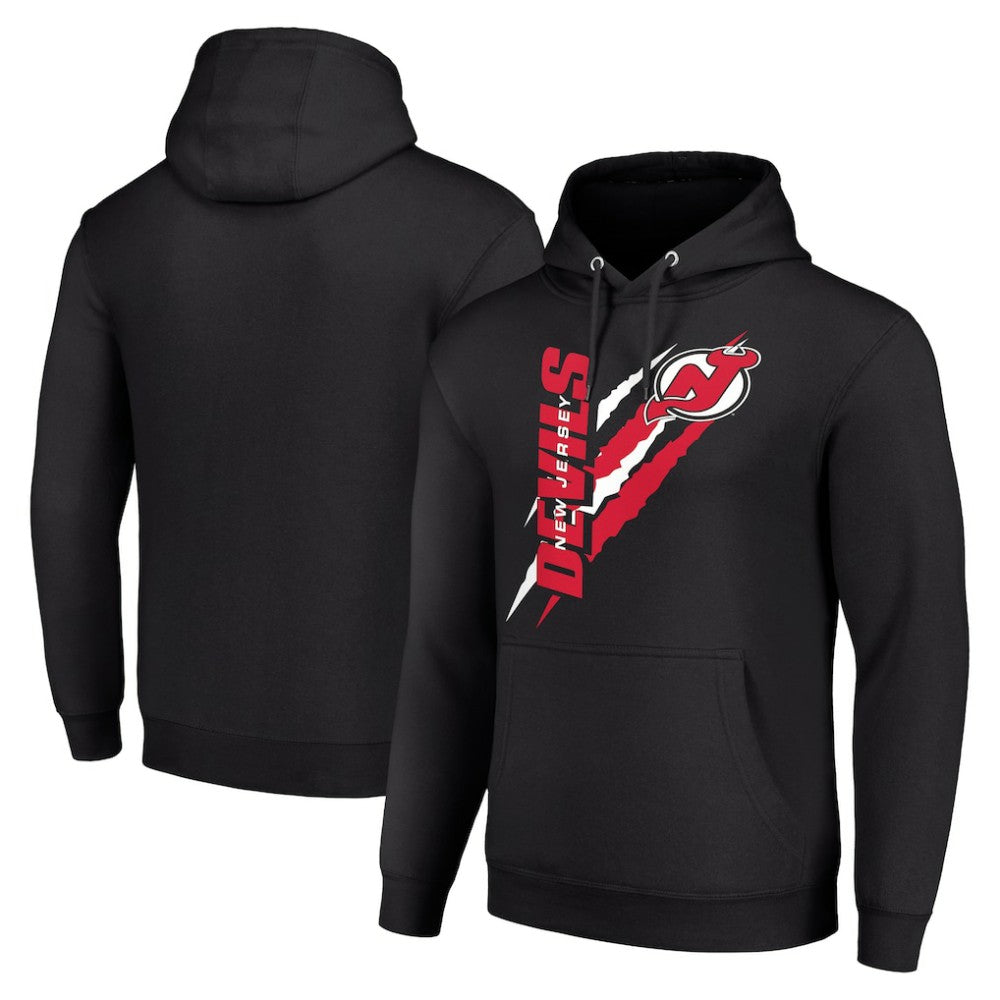 New Jersey Devils Starter Color Scratch Fleece Pullover Hoodie -  NHL Jerseys