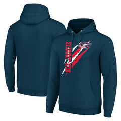 Columbus Blue Jackets Starter Color Scratch Fleece Pullover Hoodie -  NHL Hoodies
