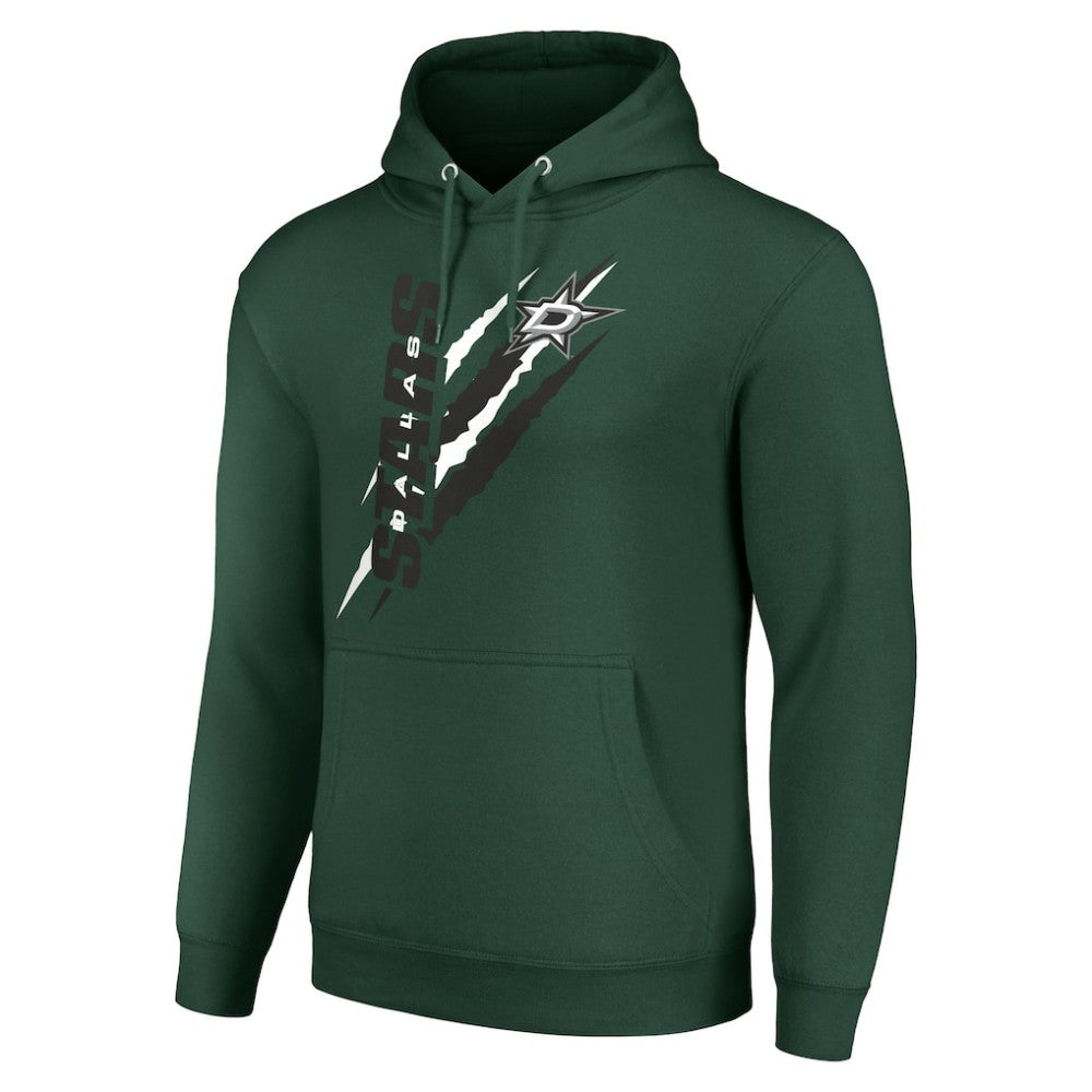 Dallas Stars Starter Color Scratch Fleece Pullover Hoodie -  NHL Hoodies