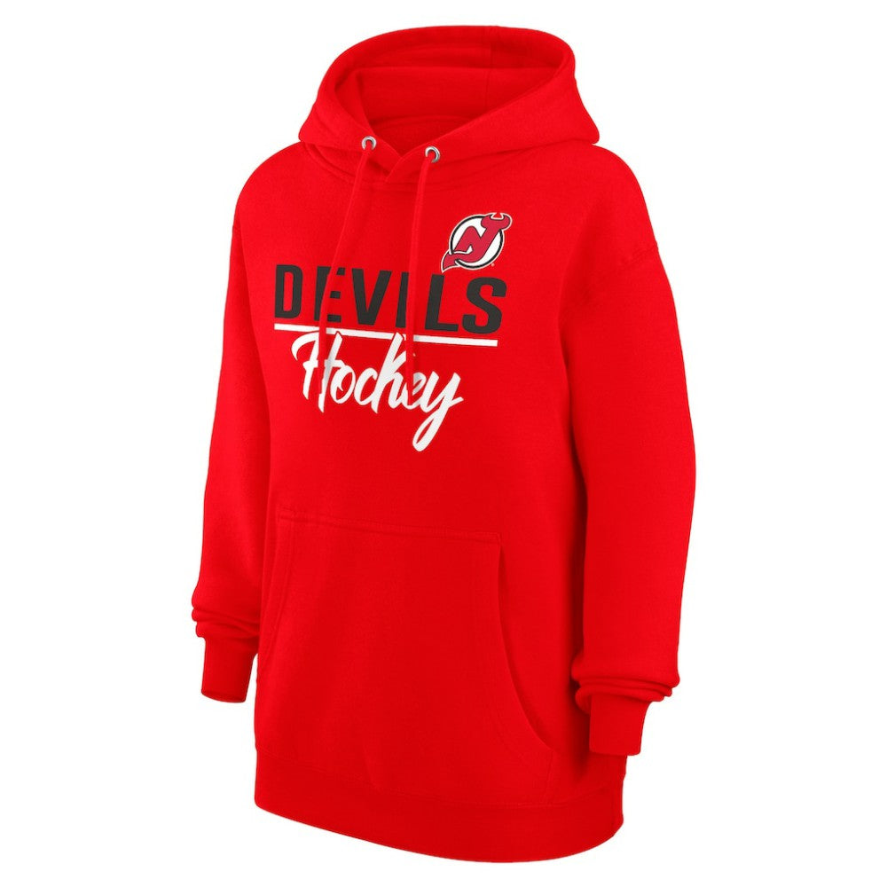 New Jersey Devils G-III 4Her by Carl Banks Women's Team Fleece Pullover Hoodie -  NHL Jerseys