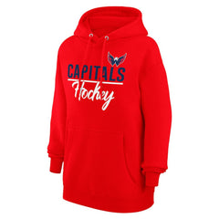 Washington Capitals G-III 4Her by Carl Banks Women's Team Fleece Pullover Hoodie -  NHL Hoodies