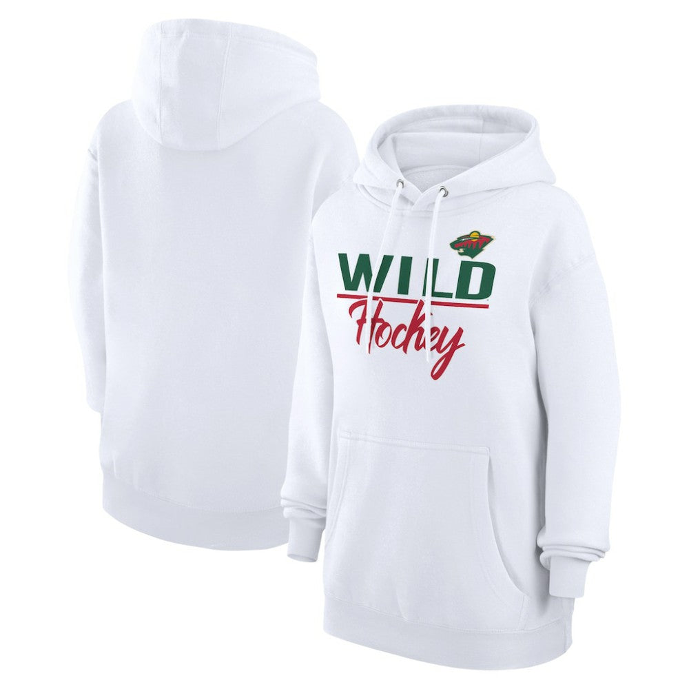 Minnesota Wild G-III 4Her by Carl Banks Women's Team Fleece Pullover Hoodie -  NHL Hoodies