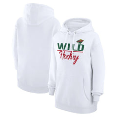 Minnesota Wild G-III 4Her by Carl Banks Women's Team Fleece Pullover Hoodie -  NHL Hoodies