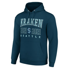 Seattle Kraken Starter Graphic Pullover Hoodie -  NHL Hoodies