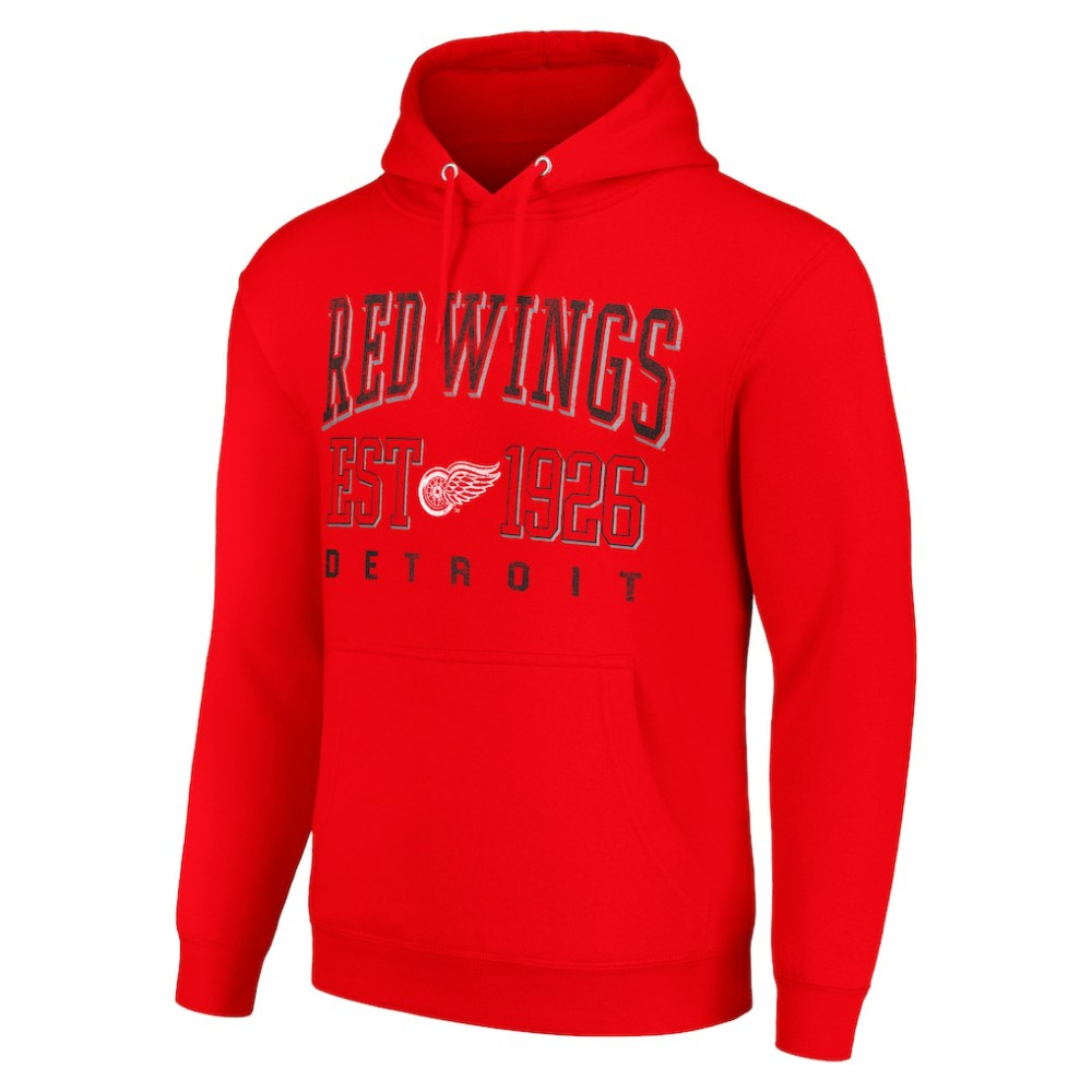 Detroit Red Wings Starter Retro Graphic Pullover Hoodie -  NHL Hoodies