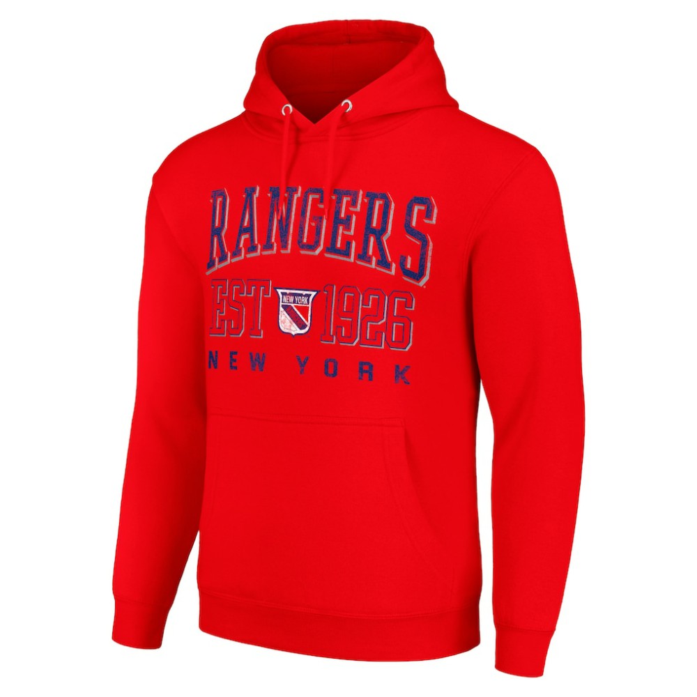 New York Rangers Starter Retro Graphic Pullover Hoodie -  NHL Hoodies