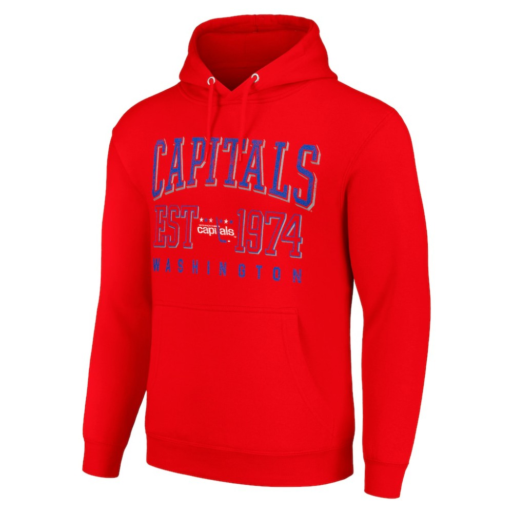 Washington Capitals Starter Retro Graphic Pullover Hoodie -  NHL Hoodies