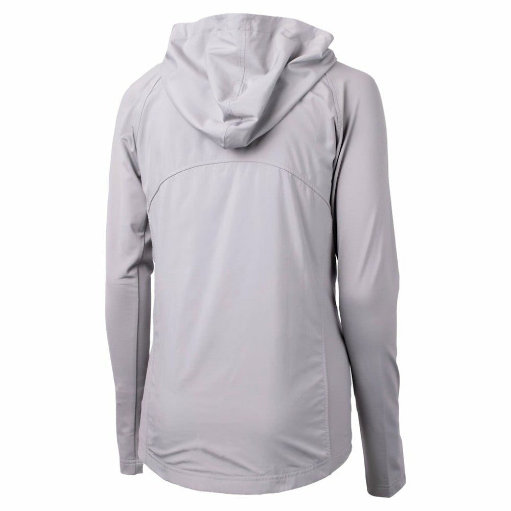 San Diego Padres Cutter & Buck Women's City Connect Adapt Eco Knit Hybrid Recycled Full-Zip Hoodie - MLB Hoodies