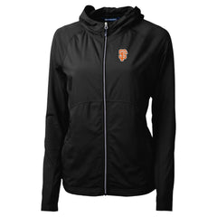 San Francisco Giants Cutter & Buck Women's City Connect Adapt Eco Knit Hybrid Recycled Full-Zip Hoodie - MLB Hoodies