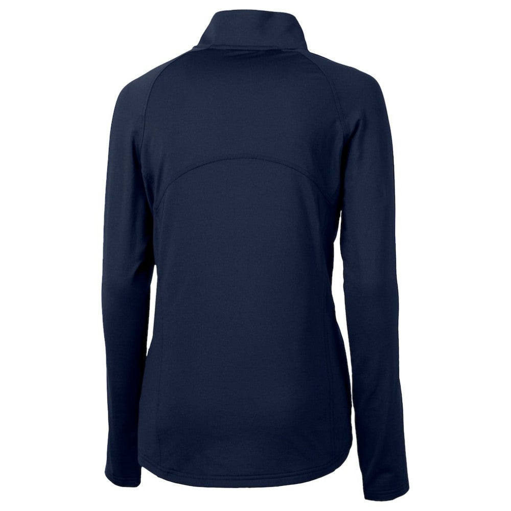 Chicago Cubs Cutter & Buck Women's City Connect Adapt Eco Knit Recycled Half-Zip Pullover Top - MLB Pullover