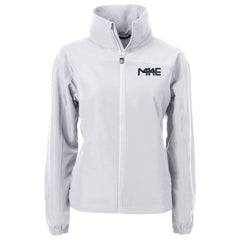 Milwaukee Brewers Cutter & Buck Women's City Connect Charter Eco Recycled Full-Zip Jacket - MLB Jackets