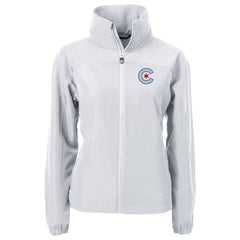 Chicago Cubs Cutter & Buck Women's City Connect Charter Eco Recycled Full-Zip Jacket - MLB Jackets