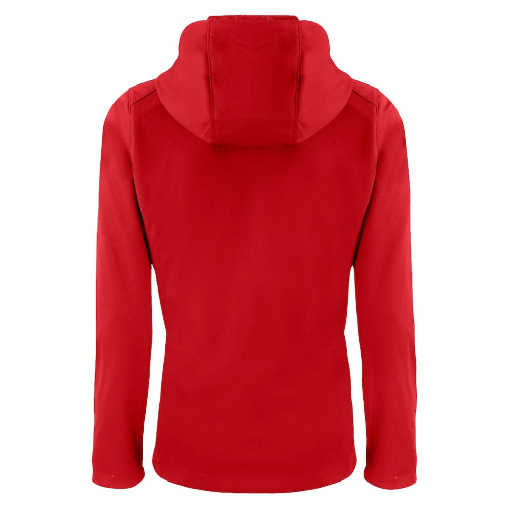 Los Angeles Angels Cutter & Buck Women's City Connect Evoke Eco Softshell Recycled Full-Zip Hoodie Jacket - MLB Jackets