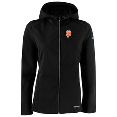 San Francisco Giants Cutter & Buck Women's City Connect Evoke Eco Softshell Recycled Full-Zip Hoodie Jacket - MLB Jackets
