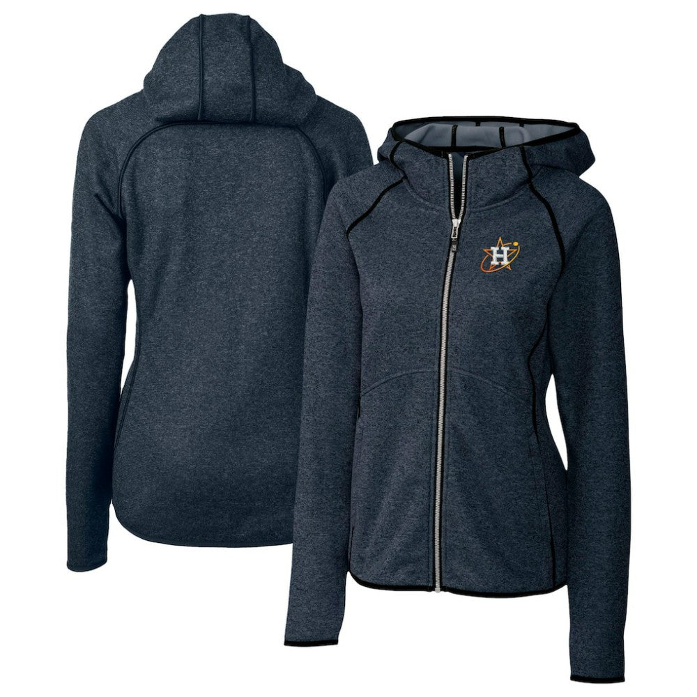 Houston Astros Cutter & Buck Women's City Connect Mainsail Full-Zip Hooded Jacket - MLB Jackets